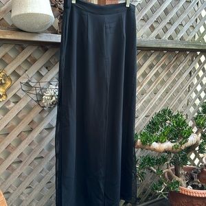MSK Women’s Palazzo Pants withWide Leg &skirt panel Med/large 10-12
